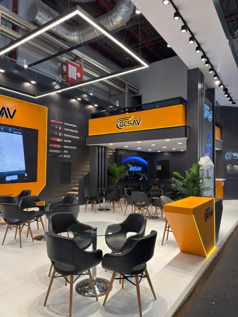Tüyap Fuar standı temizliği sonrası - BESAV standı